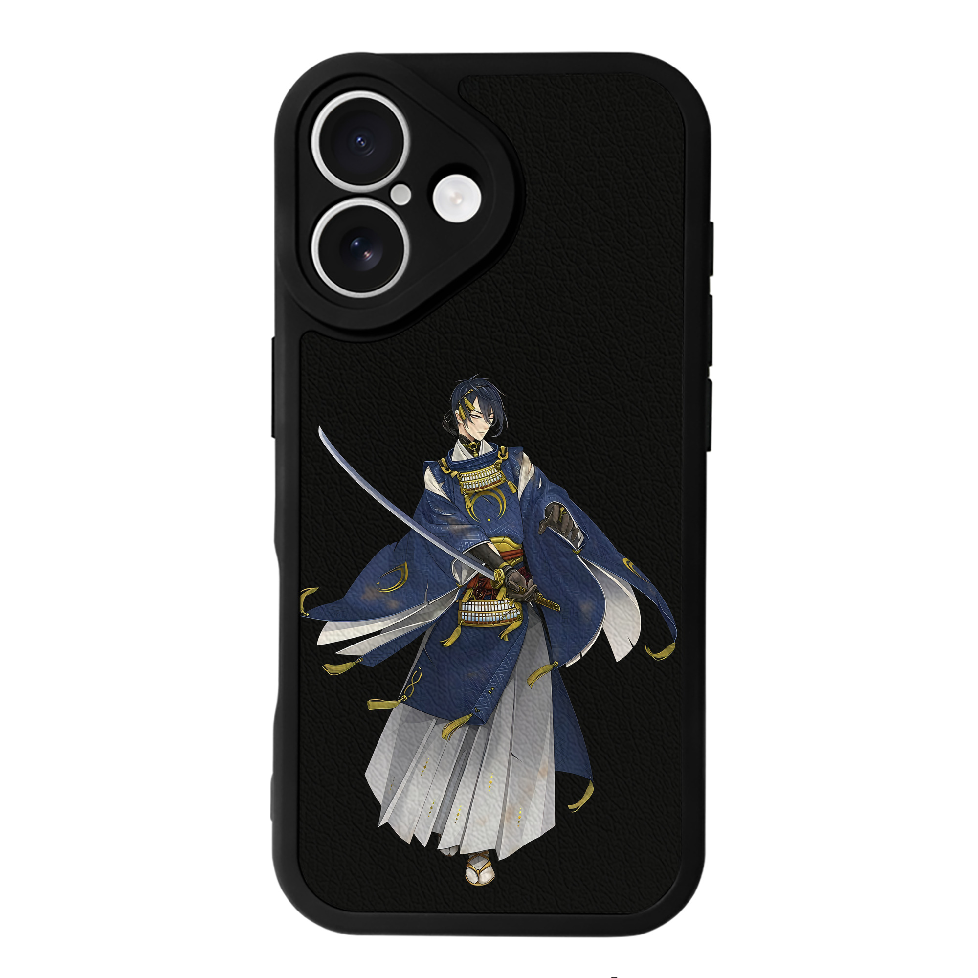 （画像用） 刀剣乱舞 Touken Ranbu 【iPhone 16シリーズ対応】シリコンスマホケース（レザー調） 材質：シリコン